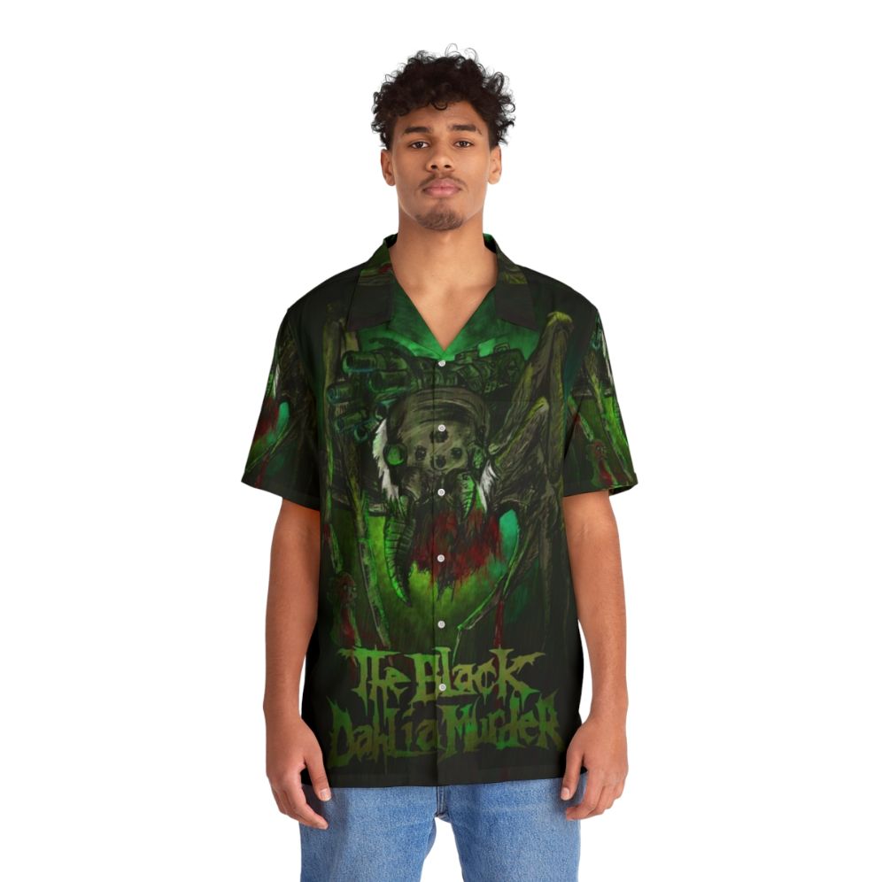 Black Dahlia Murder Metalcore Hawaiian Shirt - People Front