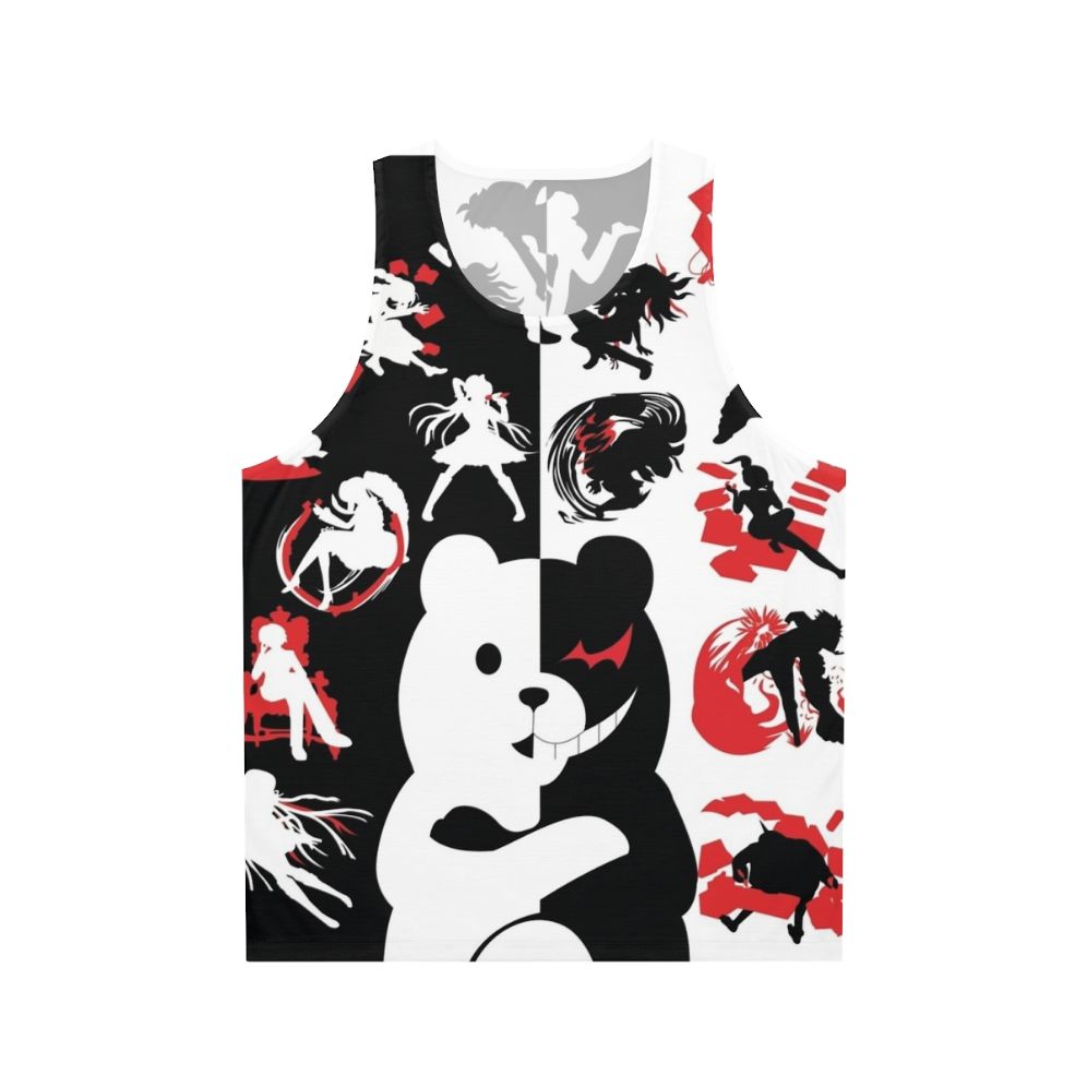 Monokuma Unisex Tank Top for Danganronpa Fans