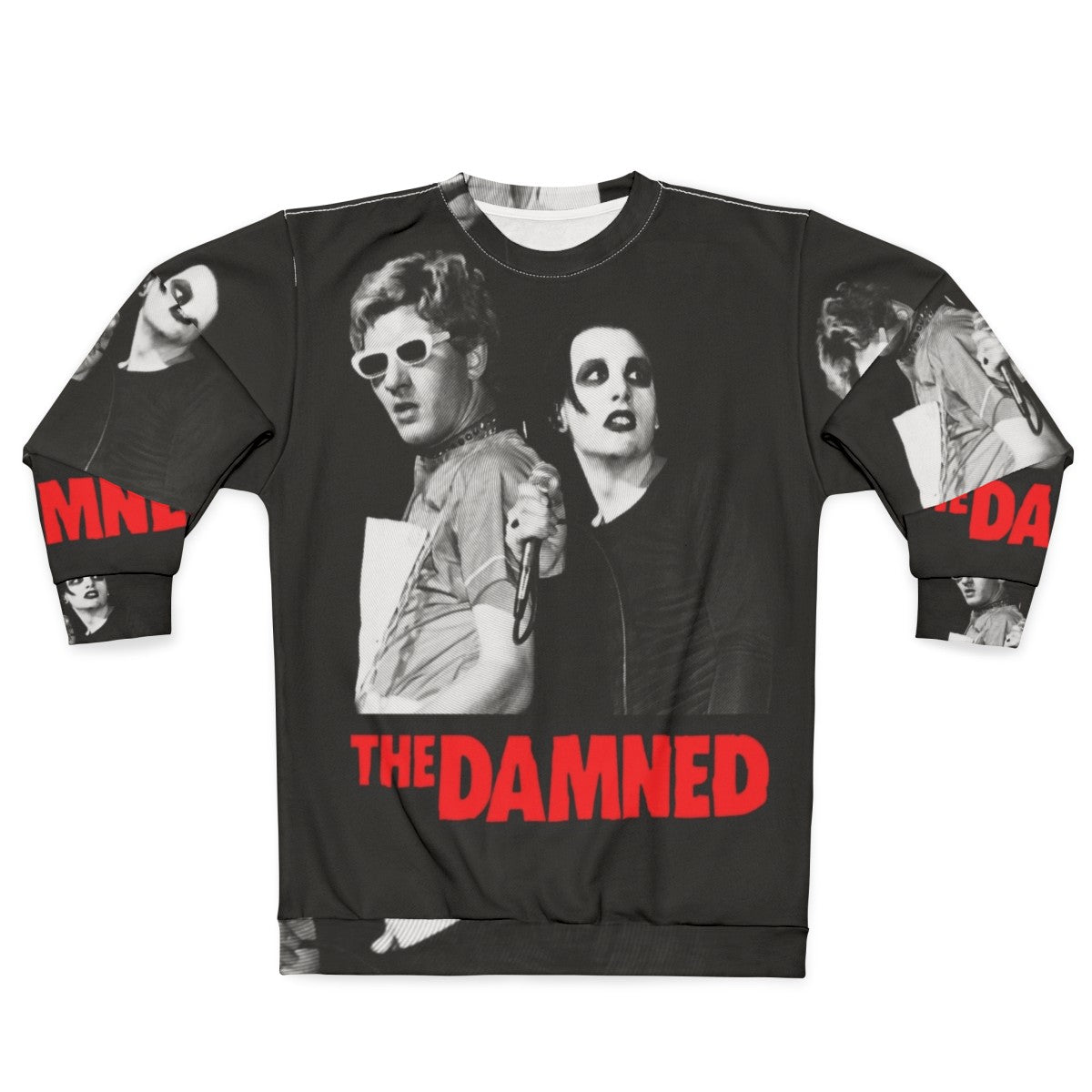 The Damned Punk Rock Band Sweatshirt