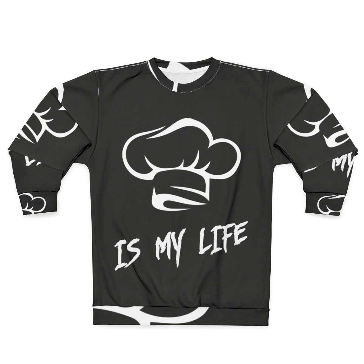 Cooking Is My Life Sweatshirt - Culinary Enthusiast's Essential