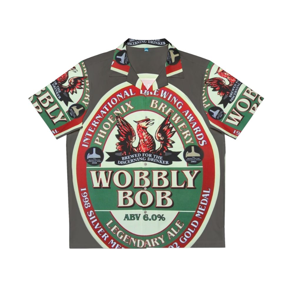 Wobbly Bob Legendary Ale Hawaiian Shirt