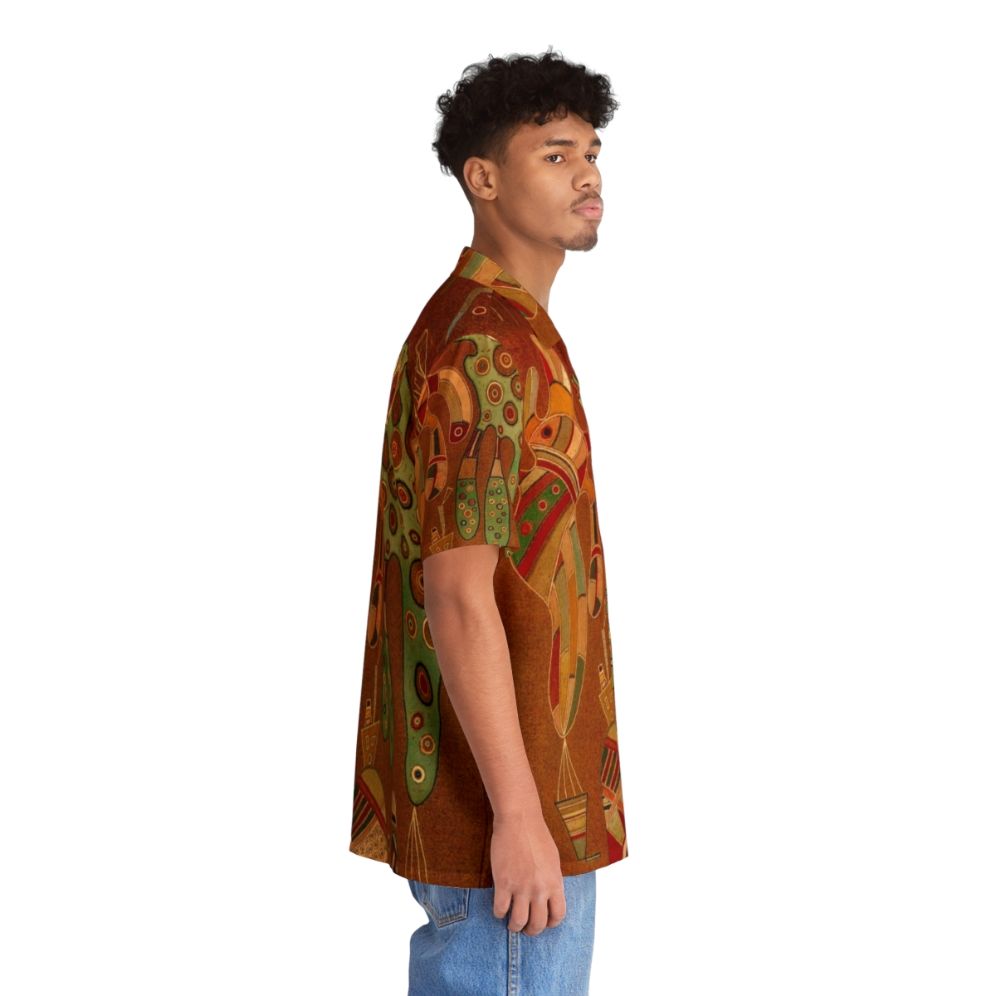 Wassily Kandinsky inspired abstract art hawaiian shirt - People Pight