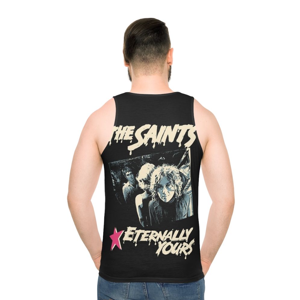 The Saints Eternally Yours Unisex Punk Rock Tank Top - men back