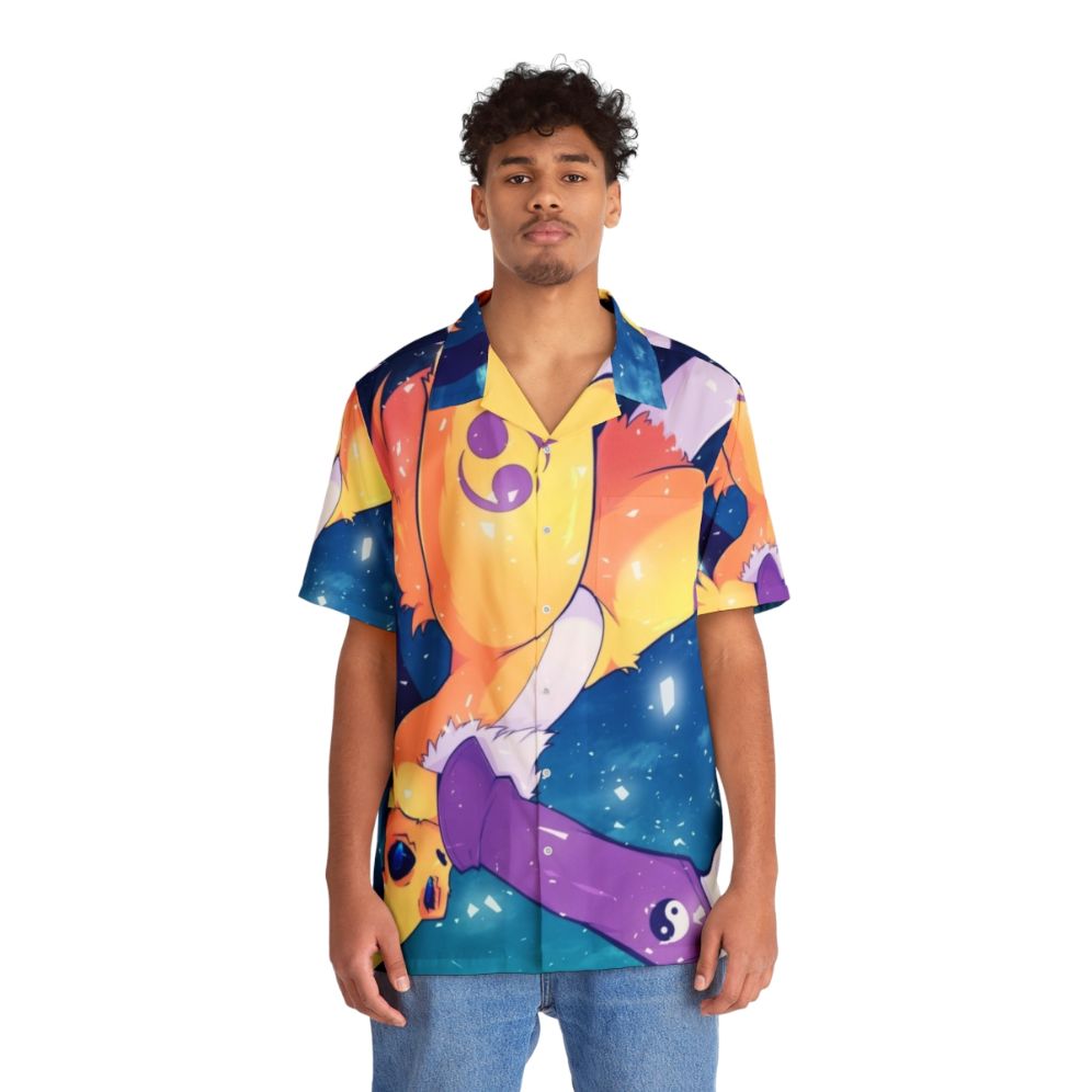 Digimon Renamon Diamond Storm Hawaiian Shirt - People Front