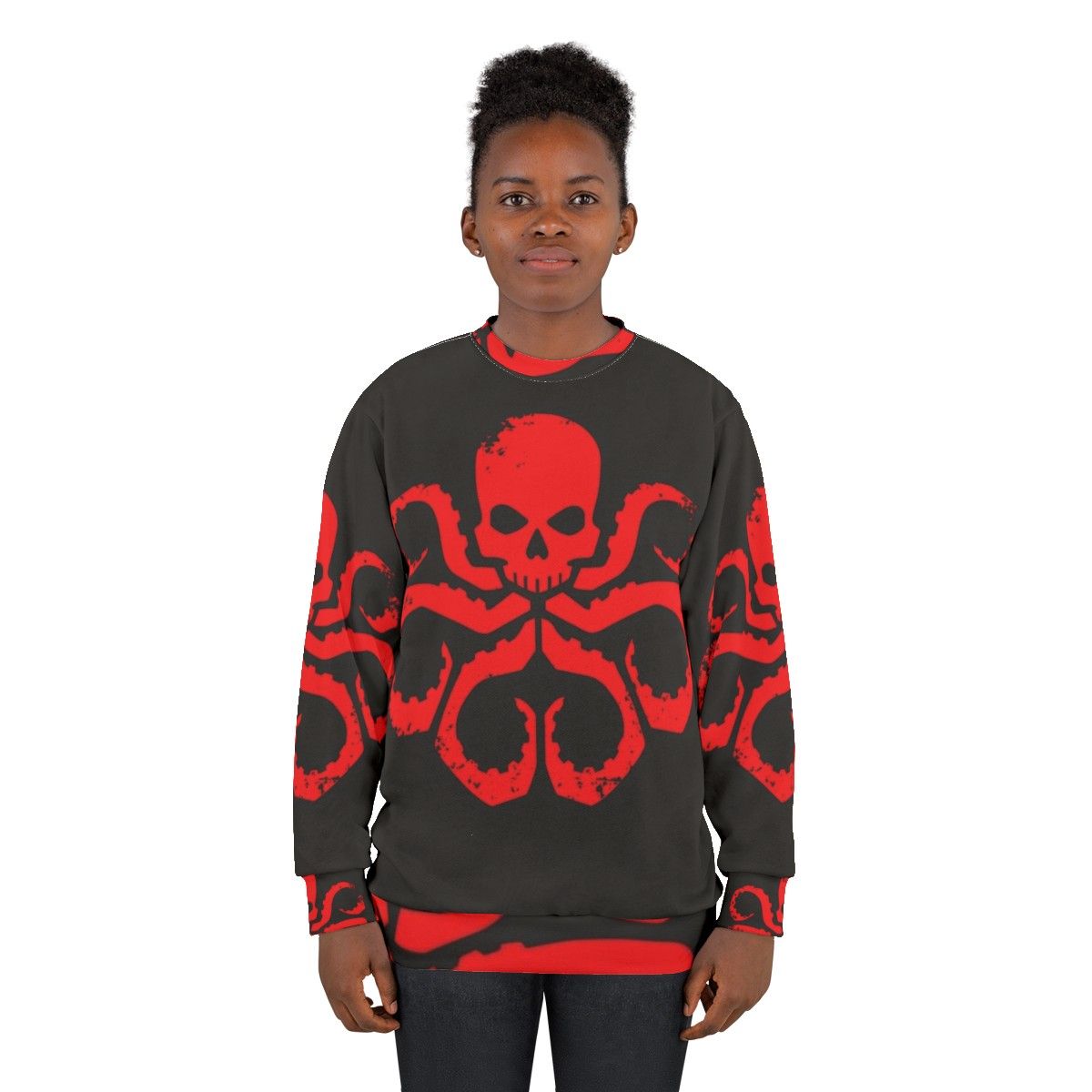 Hydra Badge Marvel Superhero Sweatshirt - women