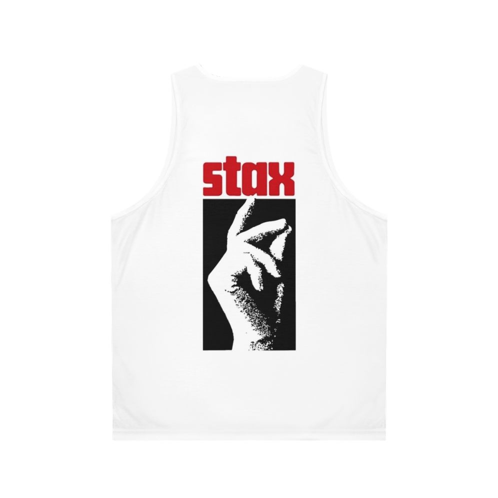 Stax History of Soul Unisex Tank Top - Back