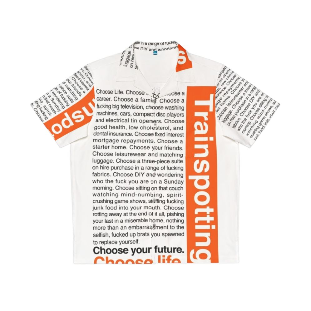 "Choose Life" Hawaiian Shirt Inspired by Trainspotting Movie