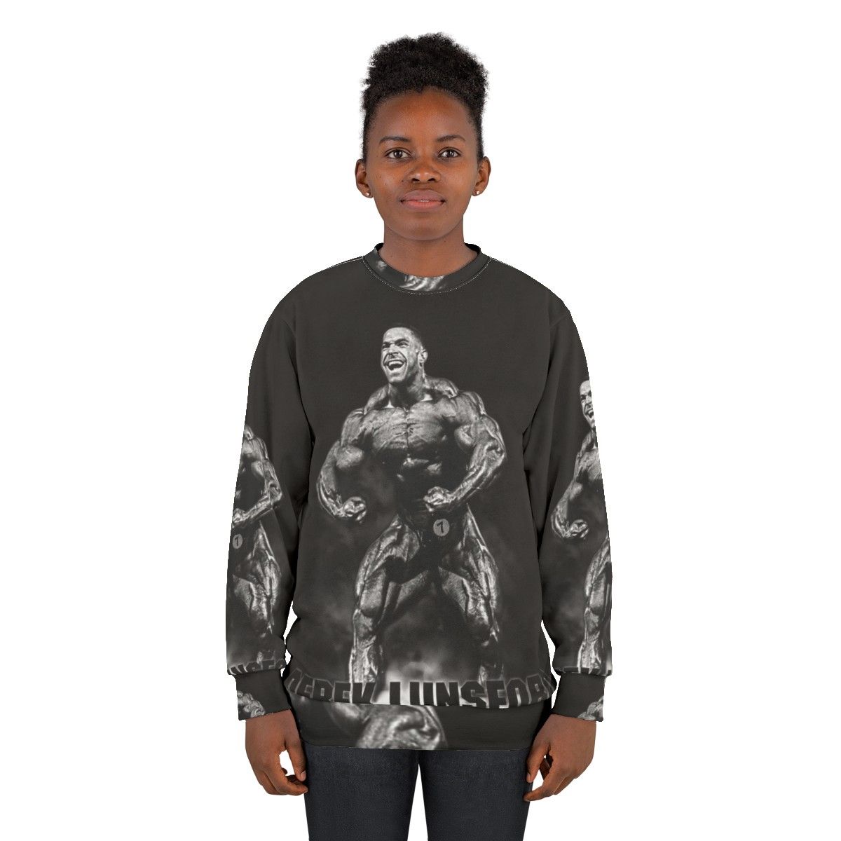 Derek Lunsford Most Muscular Bodybuilder Sweatshirt - women