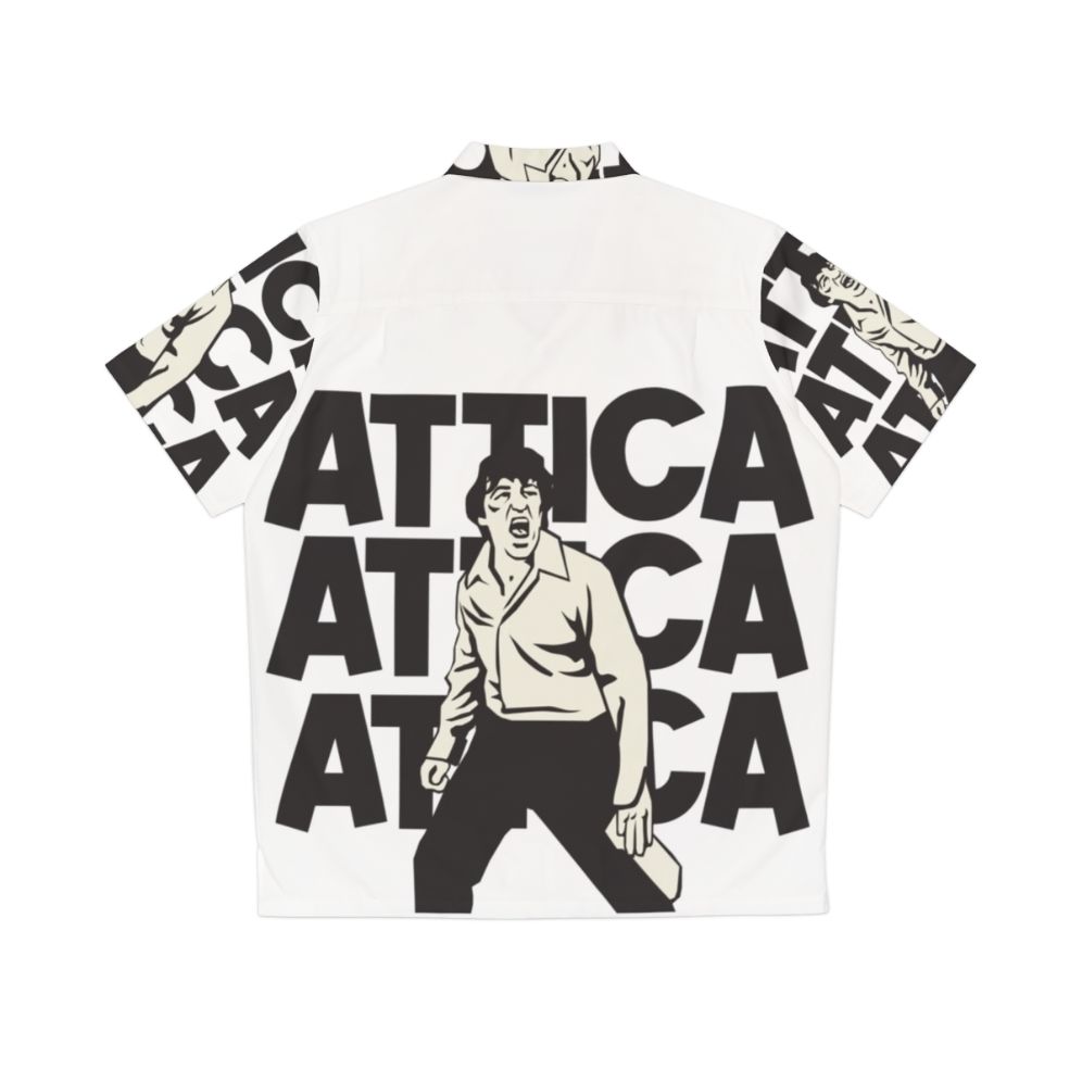 Attica Hawaiian Shirt - Retro Fashion Inspired by 1970s Cinema - Back