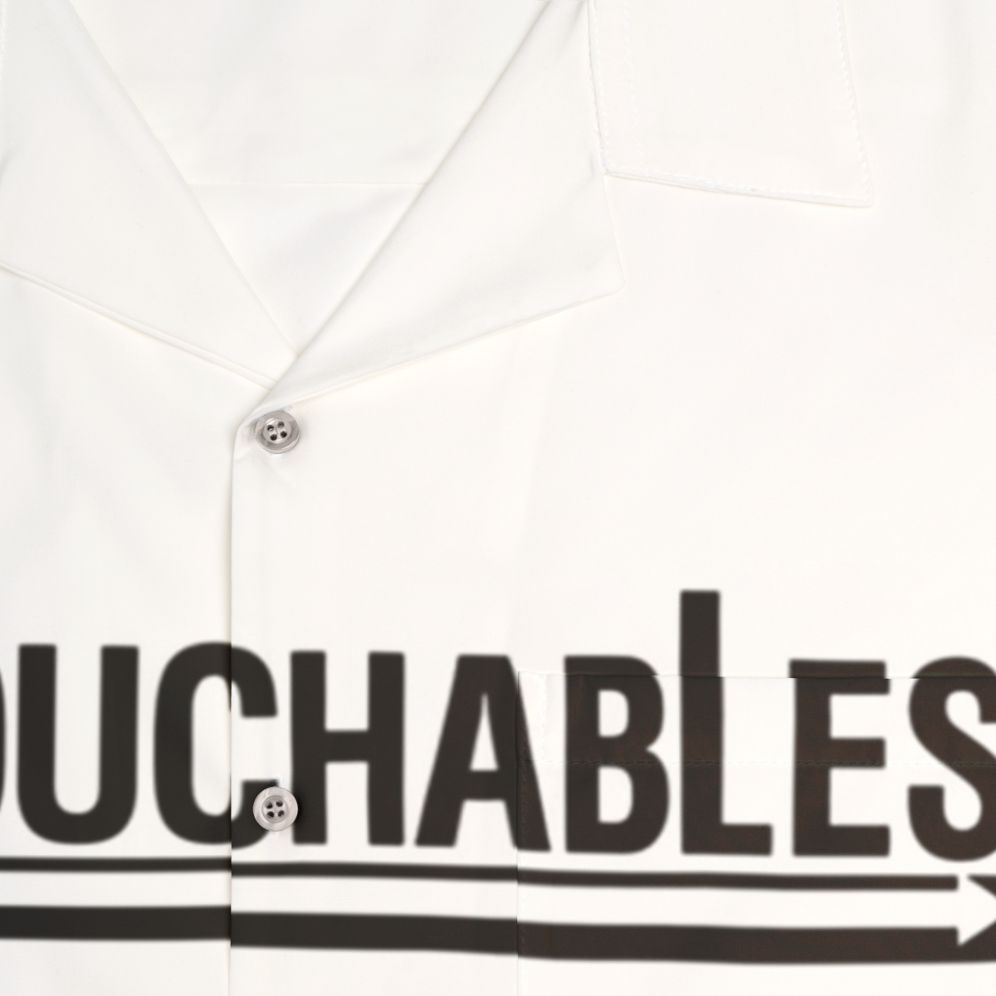 The Untouchables Hawaiian Shirt featuring the band's logo - Detail