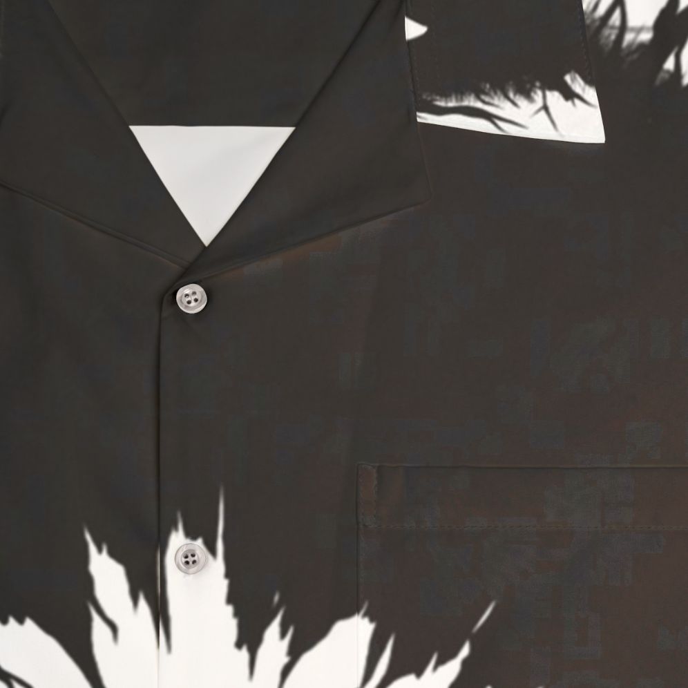 Dark Souls Maiden in Black Hawaiian Shirt - Detail