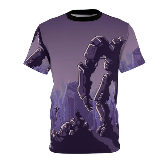 Mech suit t-shirt inspired by the sci-fi strategy game Into the Breach