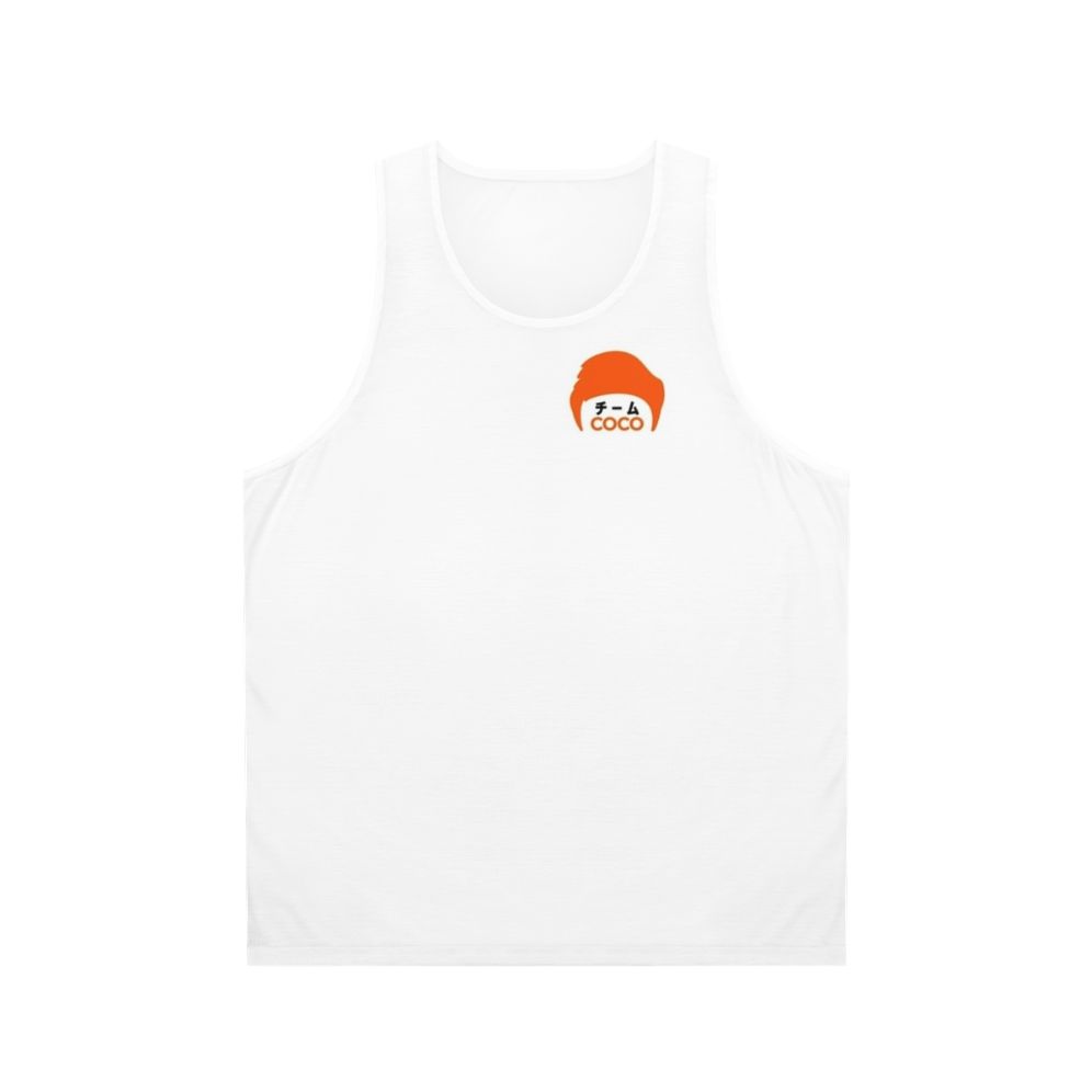 Team Coco Kanji Unisex Tank Top