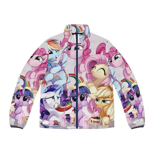 Fim Puffer Jacket with Friendship is Magic character designs