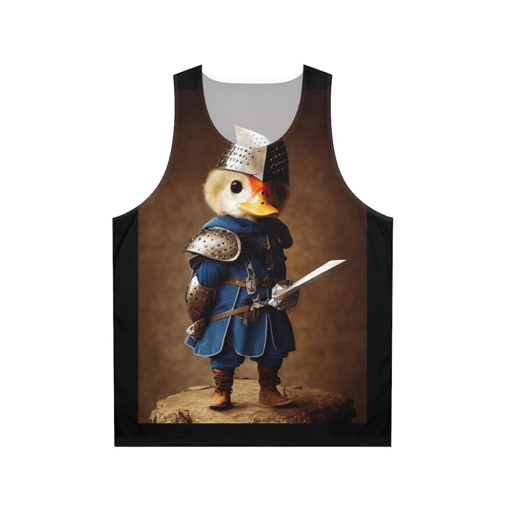 Unisex Graphic Duck Design Tank Top