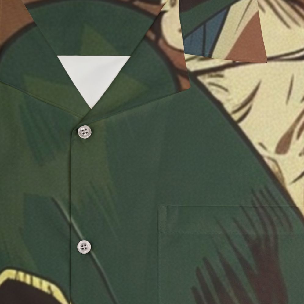 Castlevania Anime Manga Fan Art Hawaiian Shirt - Detail