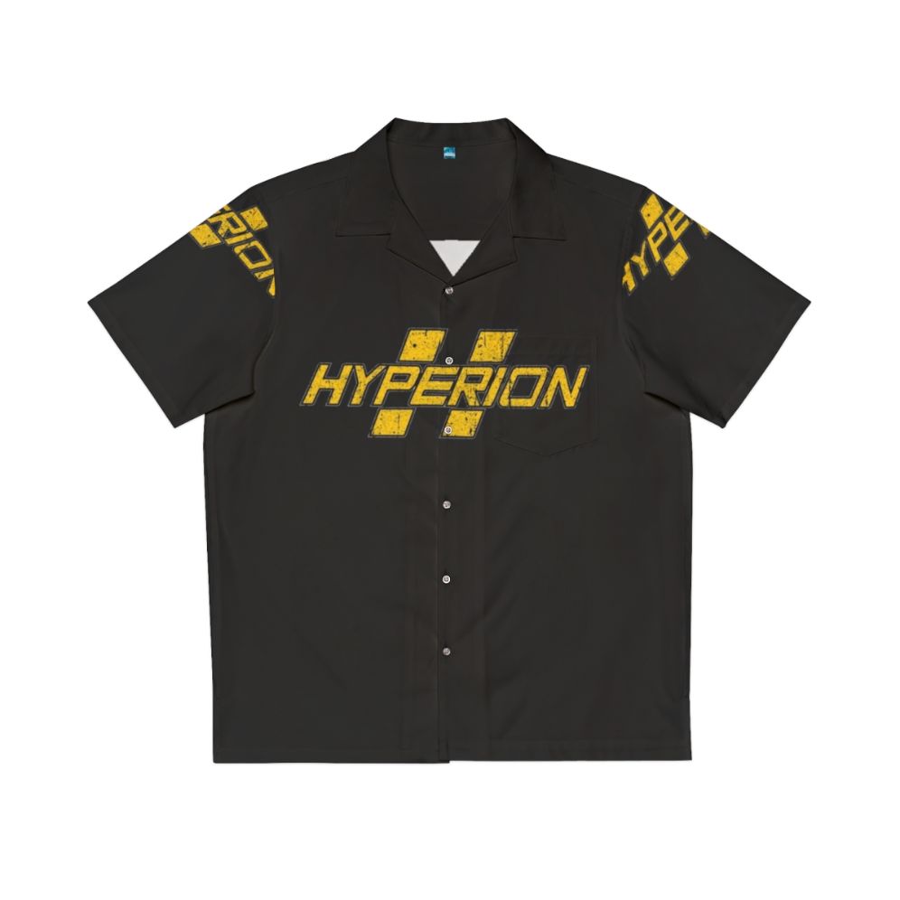 Hyperion Hawaiian Shirt - Video game inspired tropical print shirt