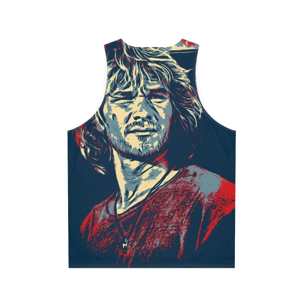 Patrick Swayze Unisex Tank Top - Back