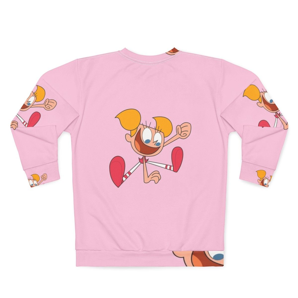 Didi Sweatshirt for kids featuring Dexter's Laboratory cartoon - Back