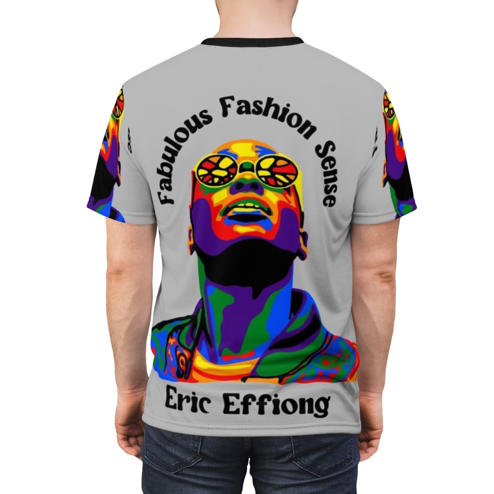 Sex Education inspired AOP T-shirt featuring the character Eric - men back