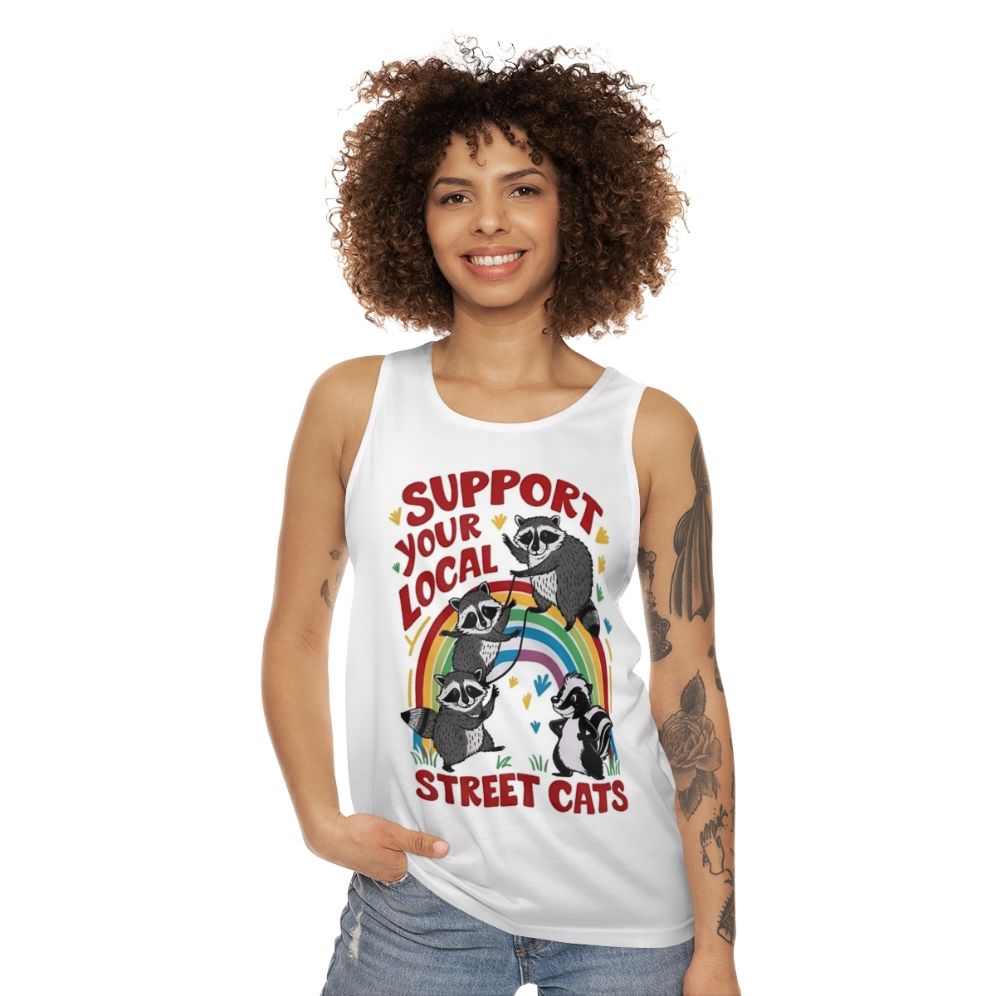 Street Cats Unisex Retro Tank Top - women