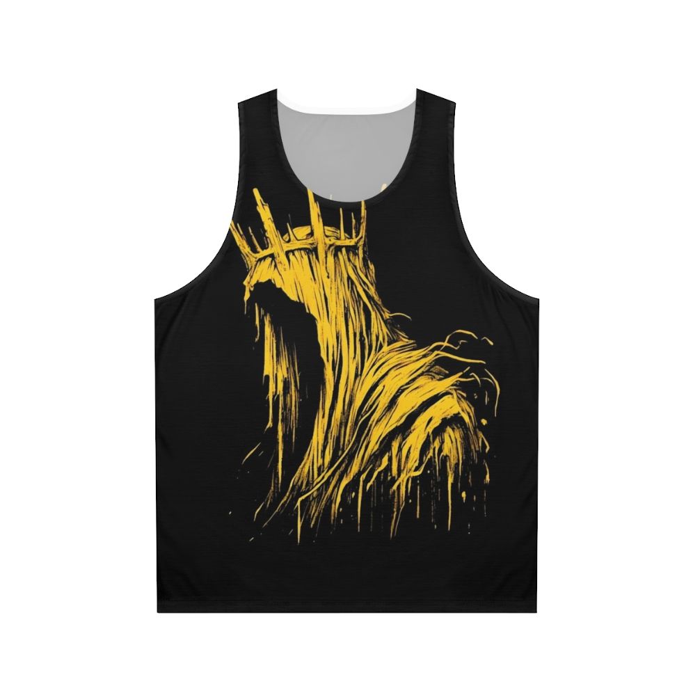 Hastur The King In Yellow Unisex Horror Tank Top