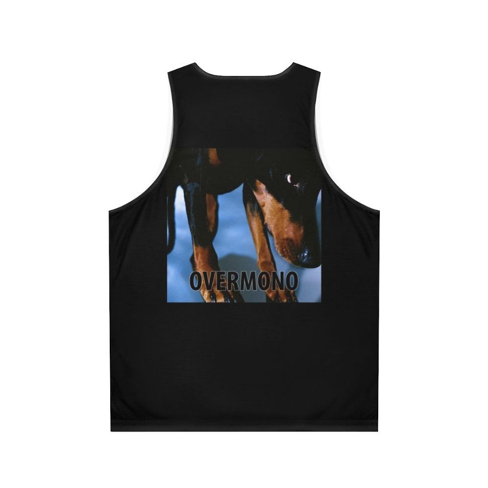 Overmono Music Tour Unisex Tank Top - Back