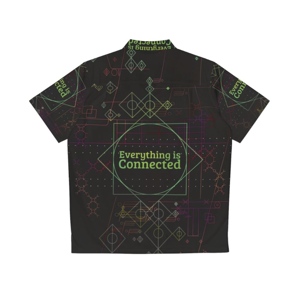 Everything Is Connected Hawaiian Shirt featuring Dirk Gently and the Holistic Detective Agency - Back