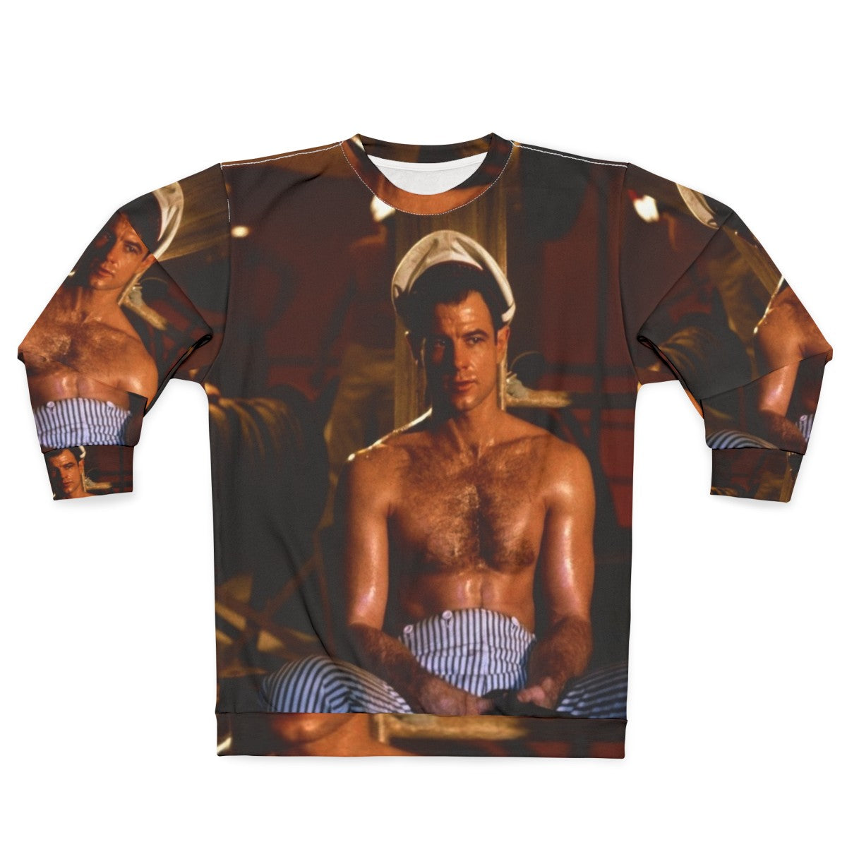 Brad Davis Querelle Sweatshirt - Iconic 1980s Gay Muscle Fashion