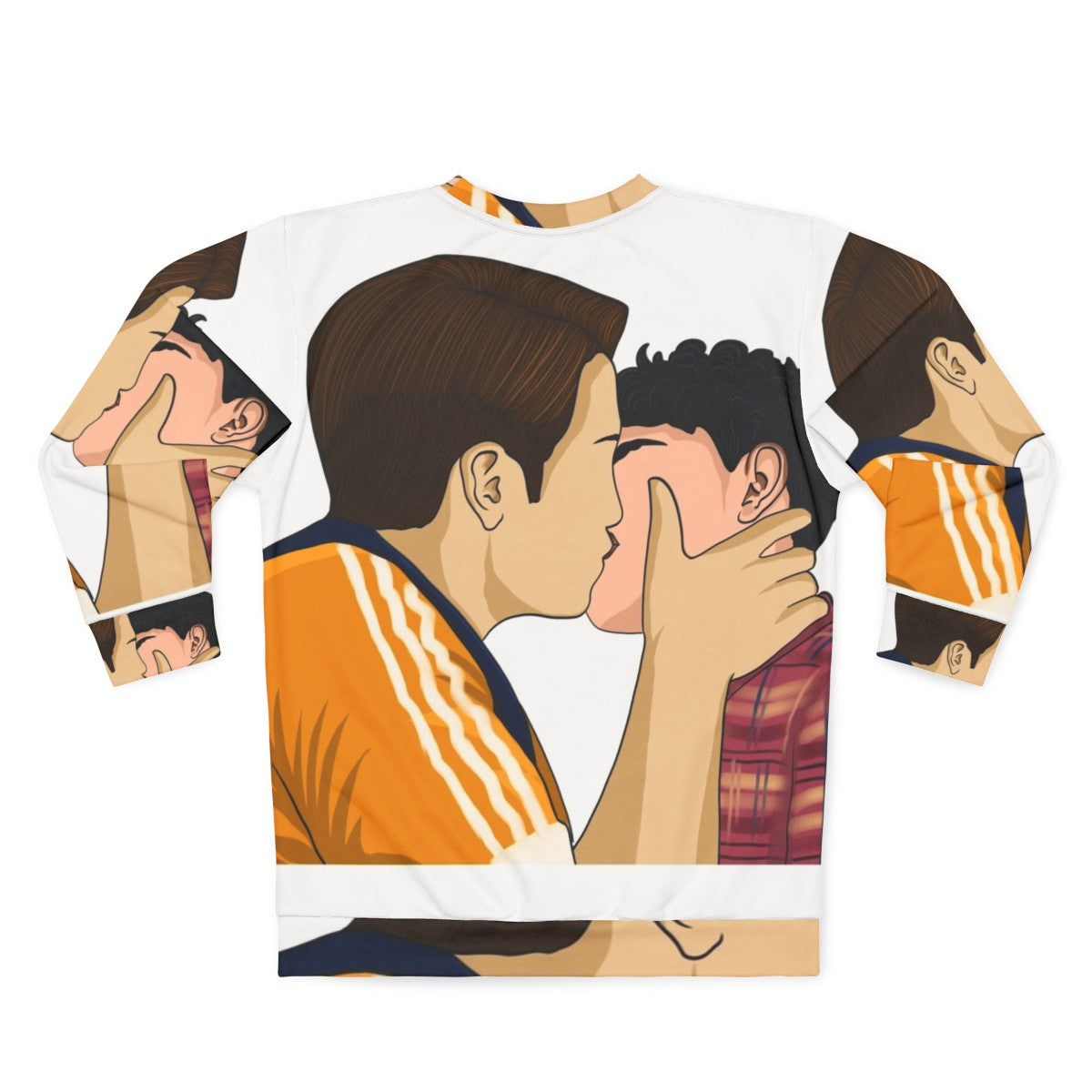 Heartstopper Nick and Charlie Netflix Sweatshirt - Back