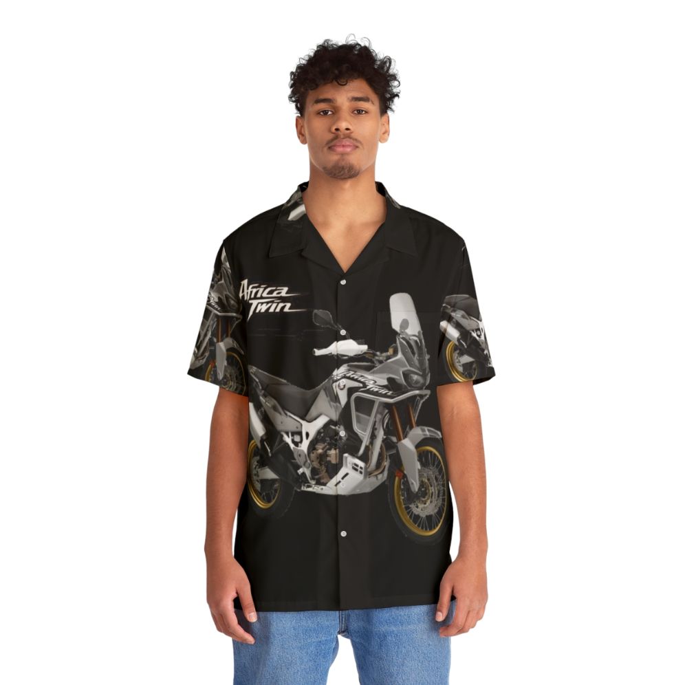 Africa Twin Hawaiian Shirt for Adventure Riders - Lifestyle