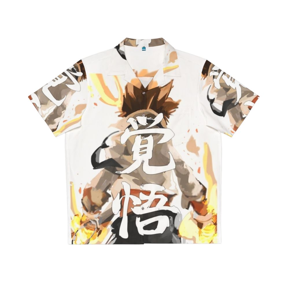 Hyper Intuition Hawaiian Shirt featuring anime and manga characters