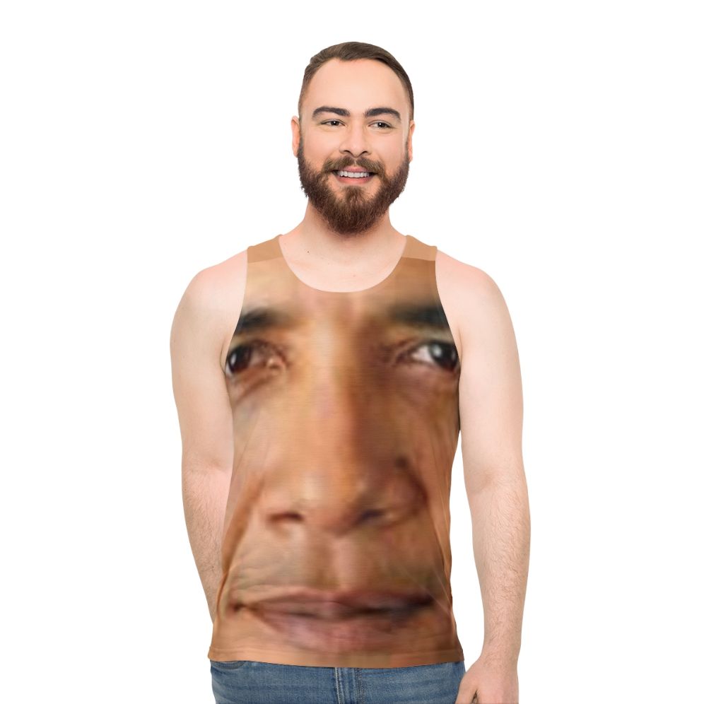 Obama vs Trump Unisex Tank Top - men