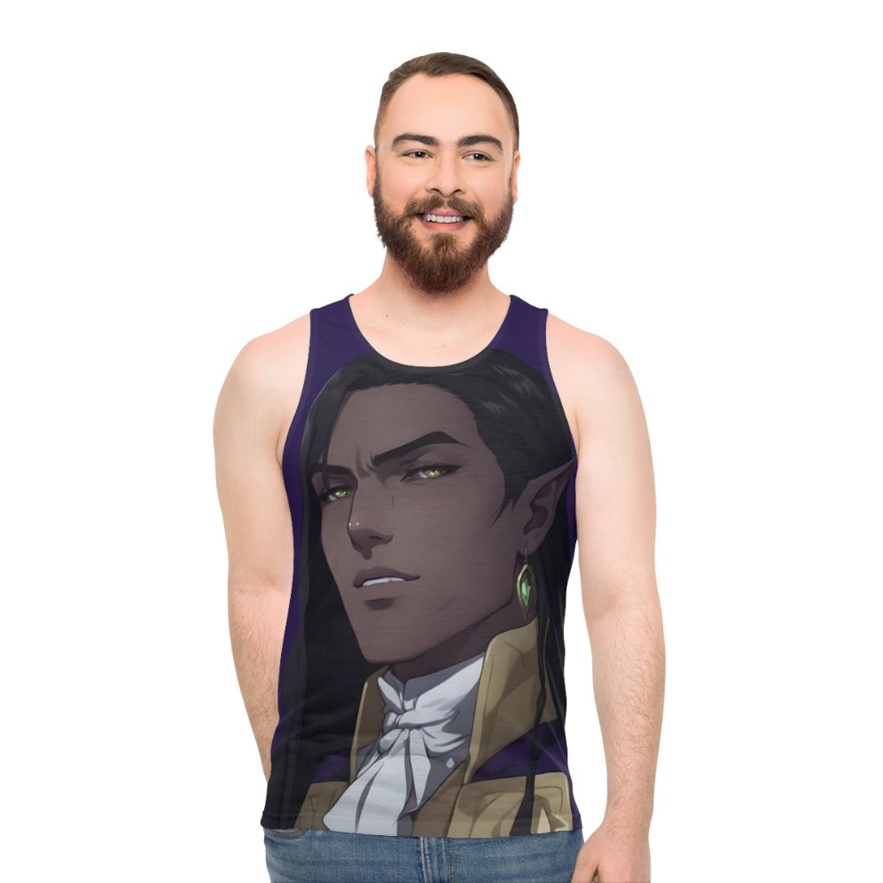 Olrox Castlevania Nocturne Unisex Tank Top - men