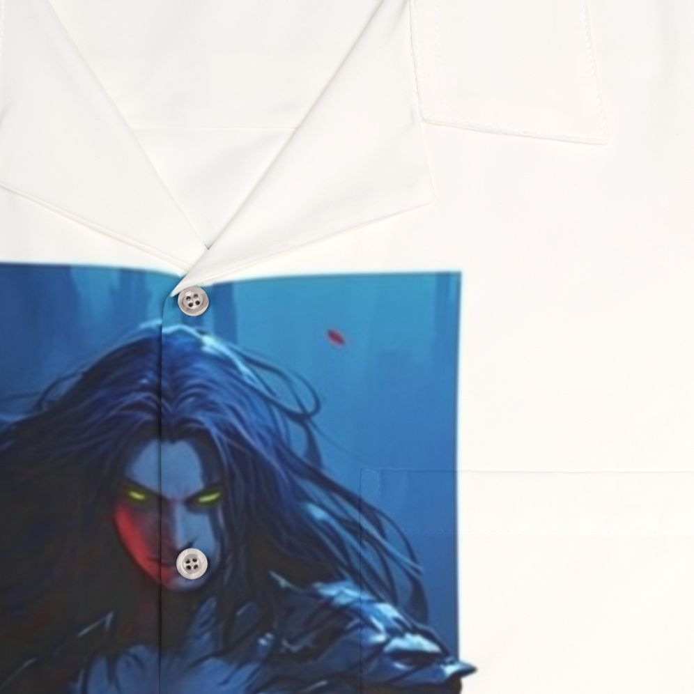 Castlevania Striga Vampire Hawaiian Shirt - Detail