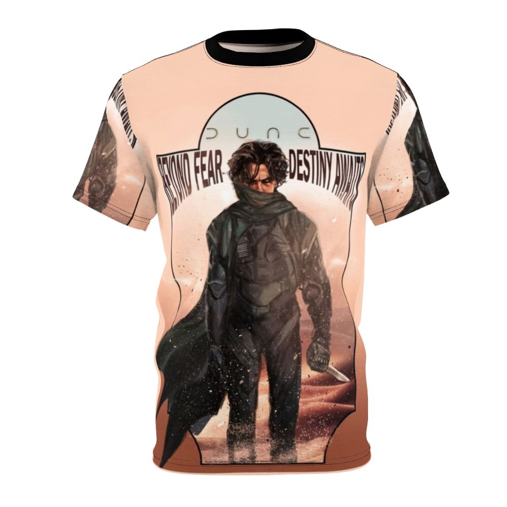 Inspired Dune 2020 Paul Atreides T-Shirt with Science Fiction Artwork