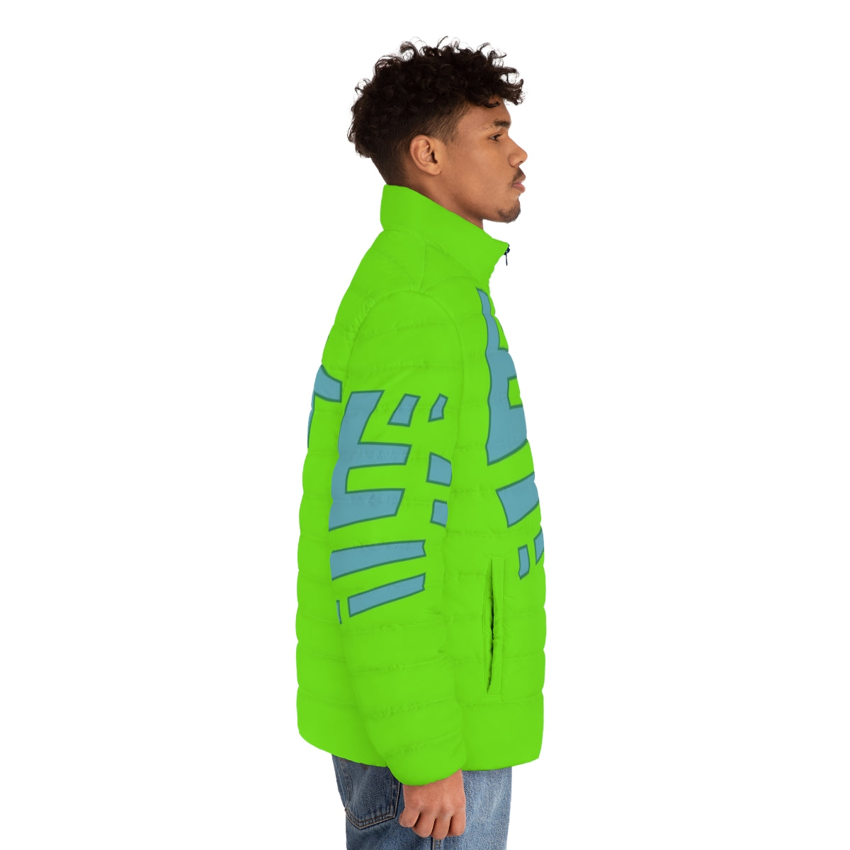 Beat's signature puffer jacket from Jet Set Radio Future - men side right