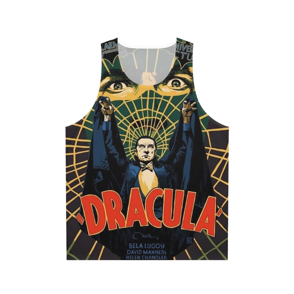 Dracula 1931 unisex tank top featuring Bela Lugosi