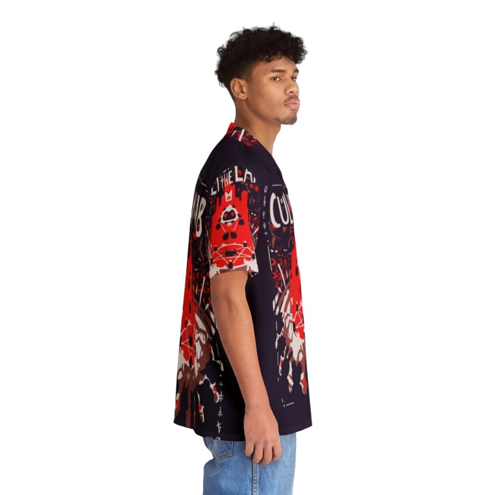 Cult of the Lamb Hawaiian Shirt with sheep design - People Pight