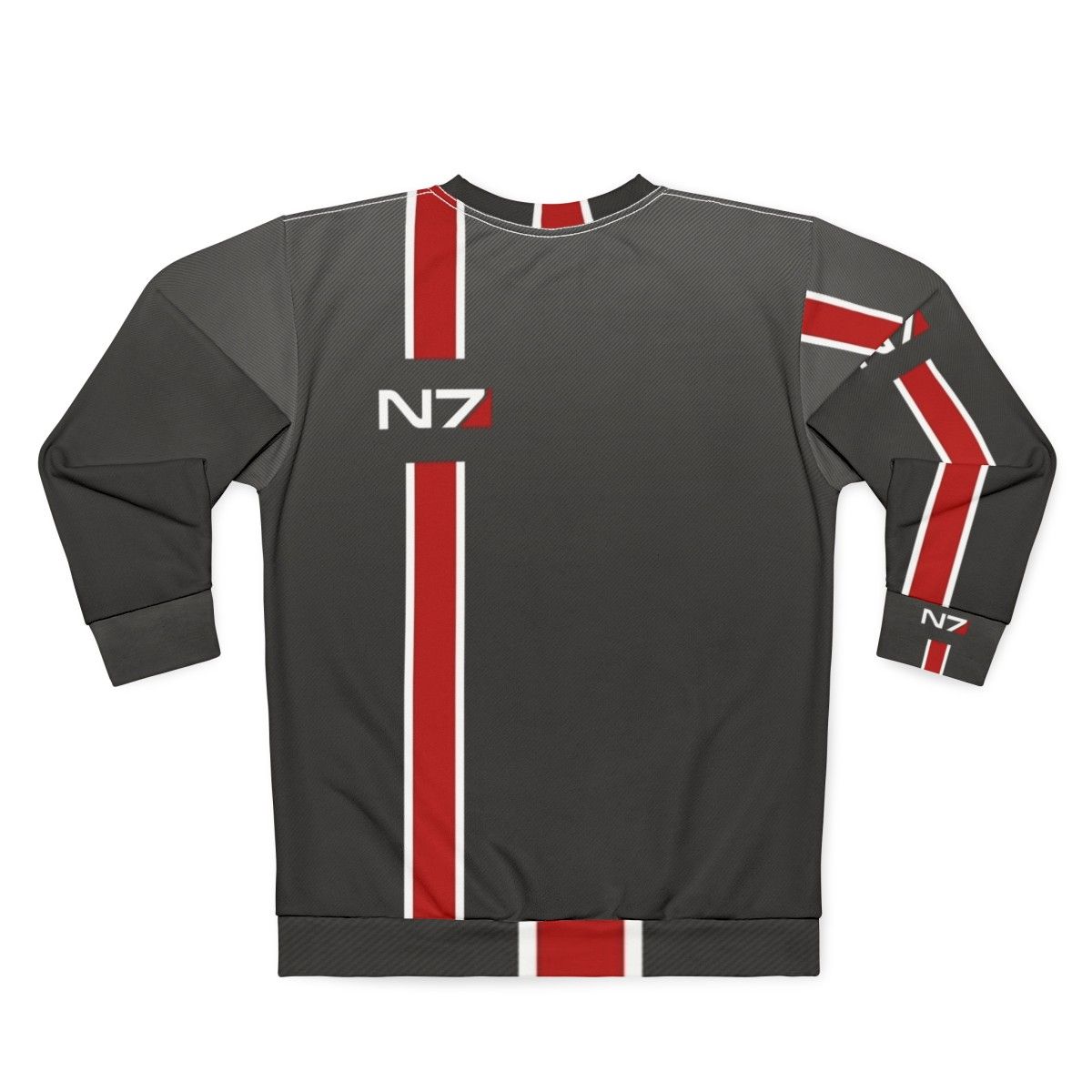 Mass Effect N7 Iconic Sweatshirt featuring Commander Shepard - Back