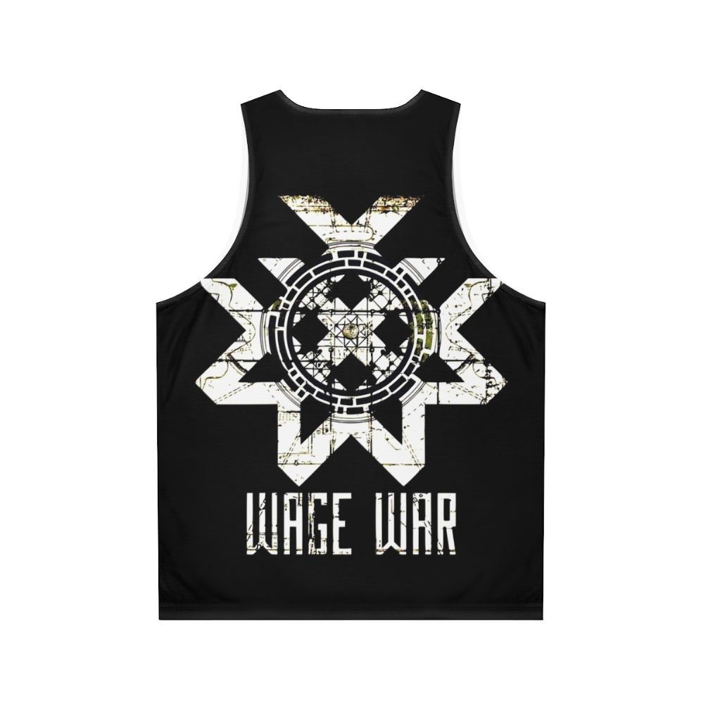 Wage War metalcore unisex tank top - Back