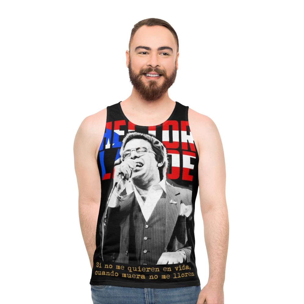 Hector Lavoe Latin Salsa Unisex Tank Top - men