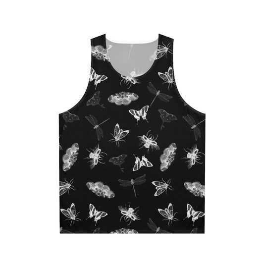 Entomologist Nightmares Unisex Tank Top with Bug Pattern Design