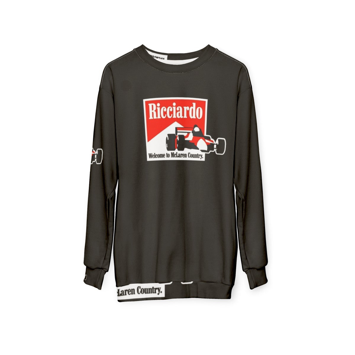 Daniel Ricciardo 2021 McLaren Formula 1 Sweatshirt - hanging