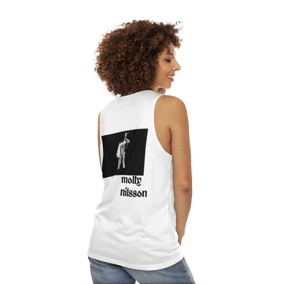 Molly Nilsson Berlin Indie Synthpop Coldwave Unisex Tank Top - women back