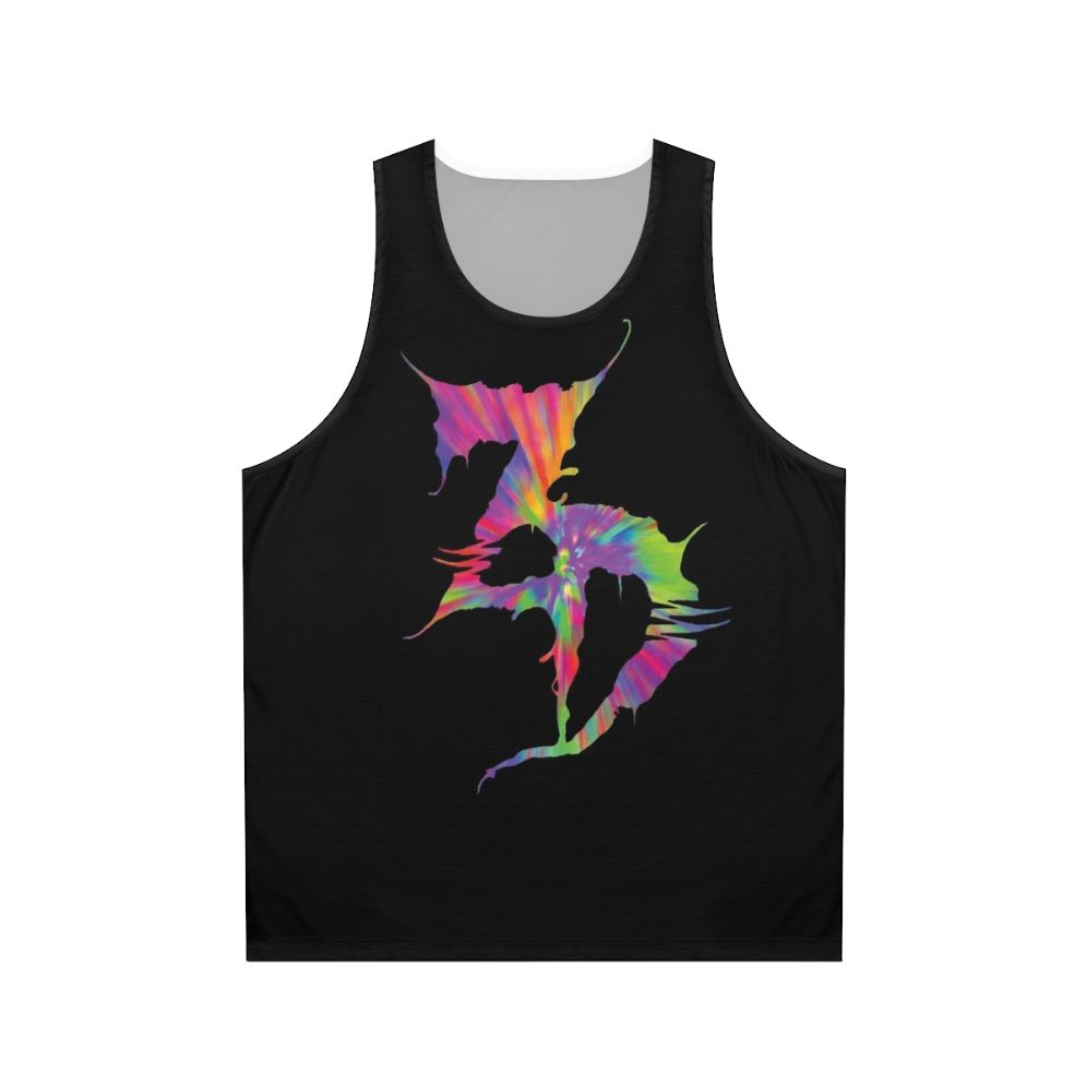 Zeds Dead unisex tie-dye tank top for EDM festivals and raves