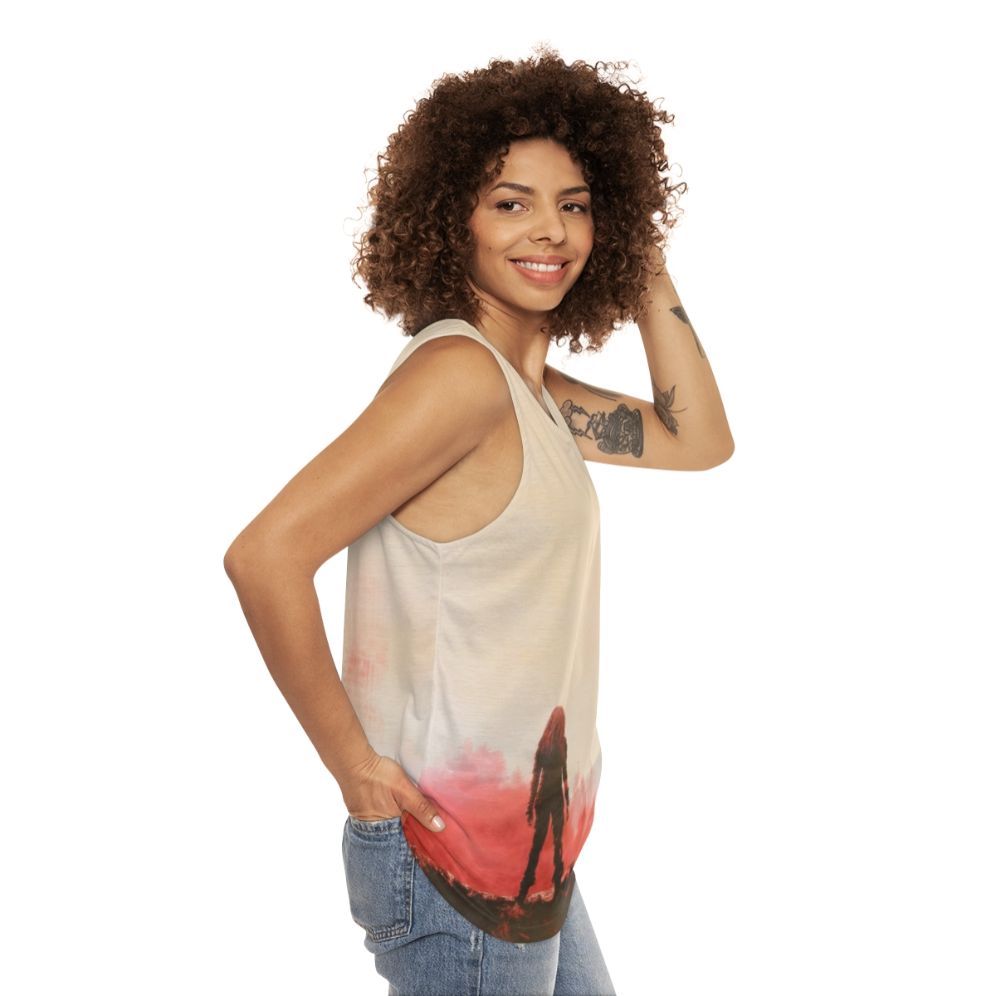 Wanheda The 100 Unisex Tank Top - women side