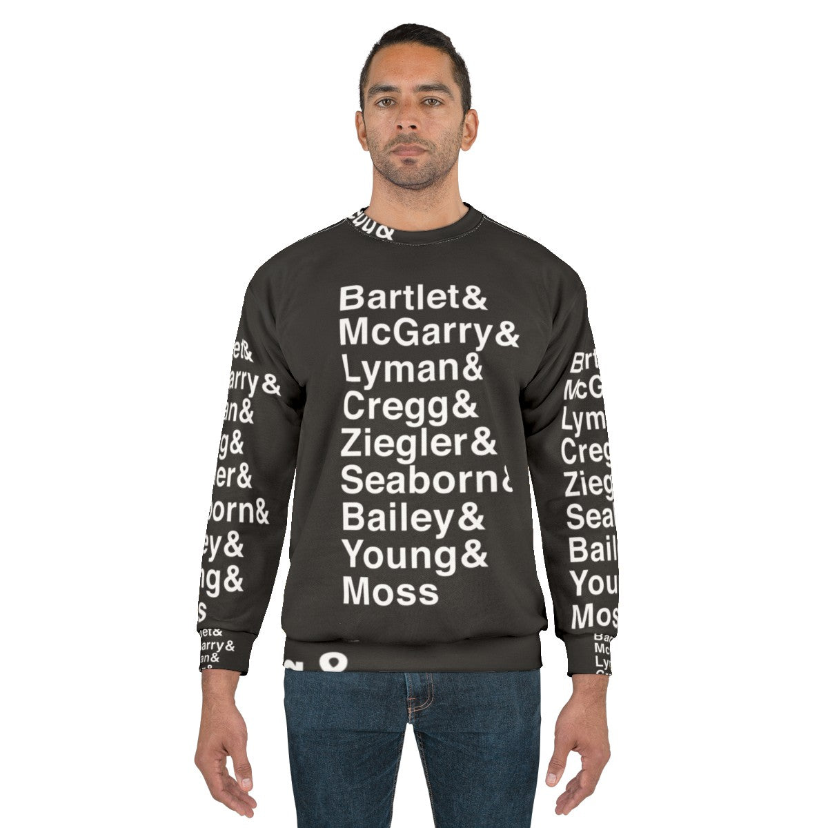 POTUS Staff Sweatshirt featuring West Wing Politics and Democrat Branding - men