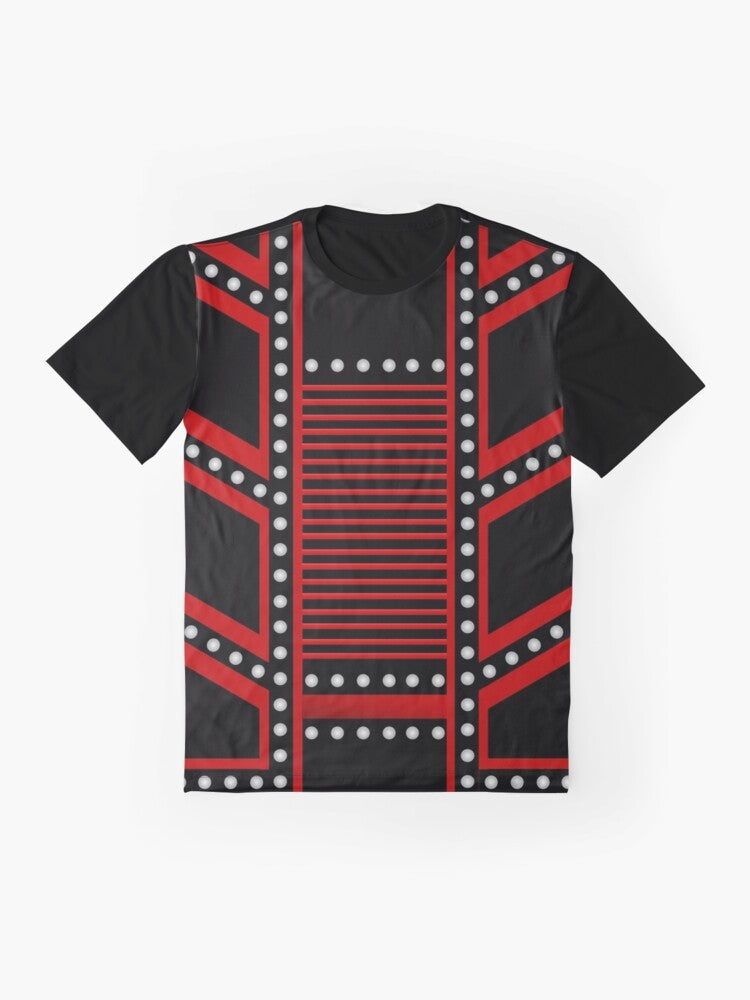 "Six the Musical Anna of Cleaves Graphic T-Shirt" - Flat lay