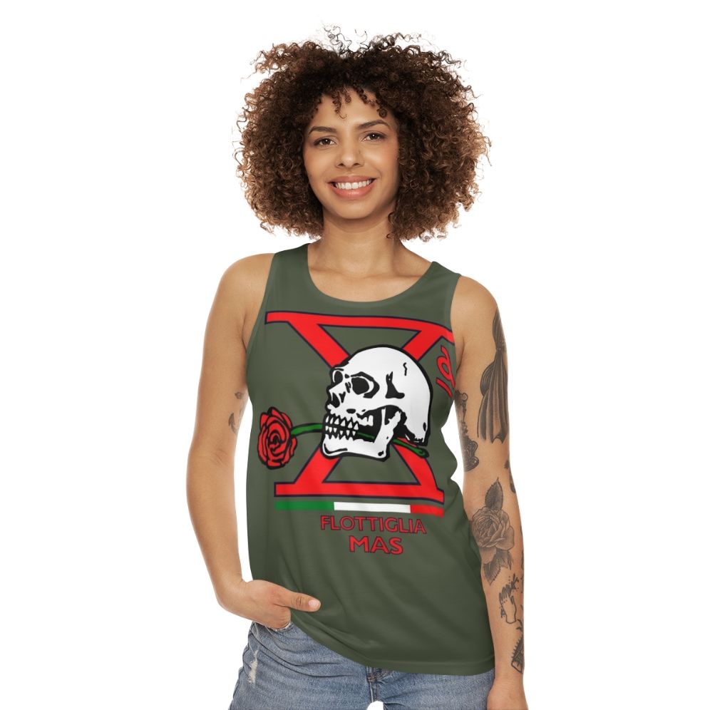 Decima Flottiglia Mas Italian Commando Unisex Tank Top - women